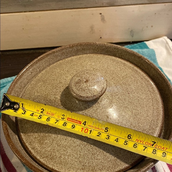 Floral Stoneware Casserole Dish - Picture 6 of 7